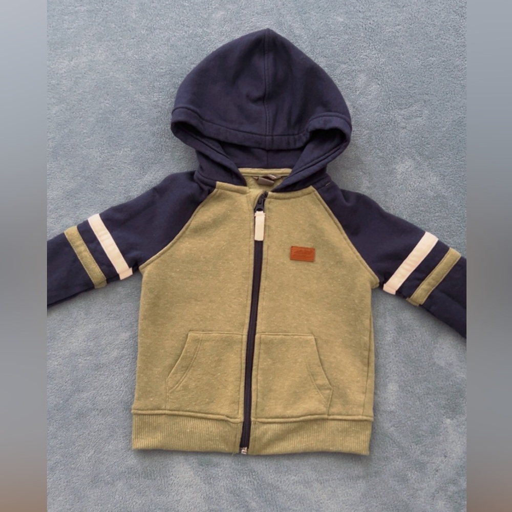 Eddie Bauer Navy and Olive Kids Hoodie